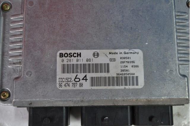 0281011081 Bosch Блок електронного управління