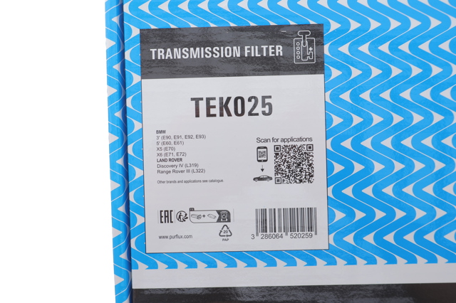  Purflux TEK025 ціна, від 51.80 USD
