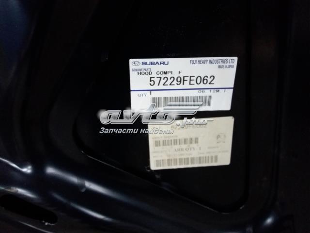 Капот Subaru 57229FE062 ціна, від 25.59 USD