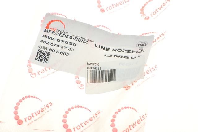 Трубка паливна форсунки 1-го циліндру Rotweiss RW07030 ціна, від 14.43 USD