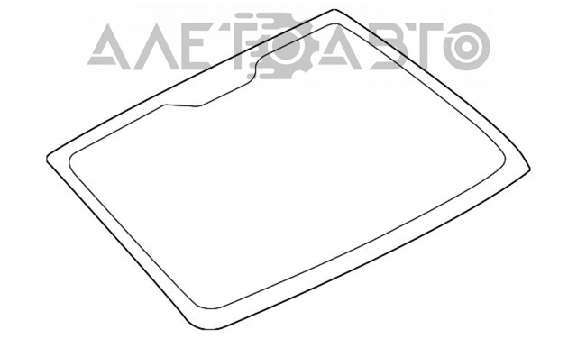 Купити 68003722AB Chrysler Вікно вітрове