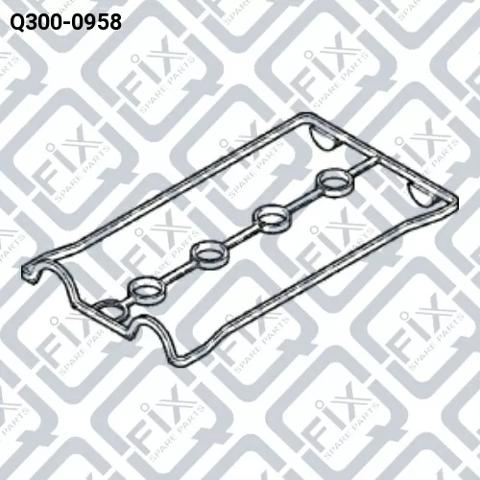 Прокладка клапанної кришки двигуна Q-fix Q3000958 ціна, від 6.61 USD