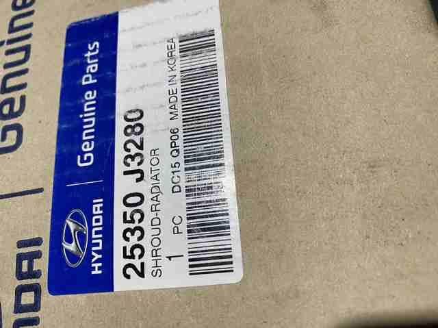 Дифузор (кожух) радіатора охолодження Hyundai/Kia 25350J3280 ціна, від 63.35 USD