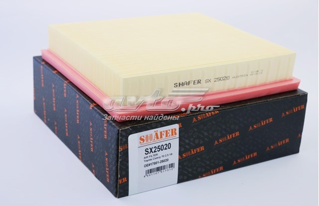 Фільтр повітряний Shafer SX25020