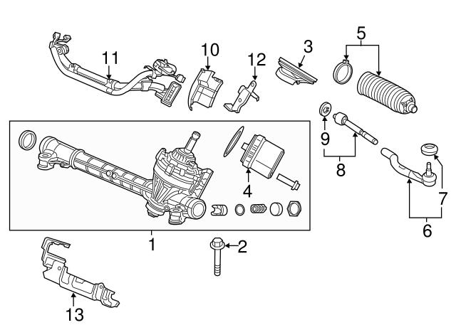 Пыльник рулевой HONDA 53429TR0A02