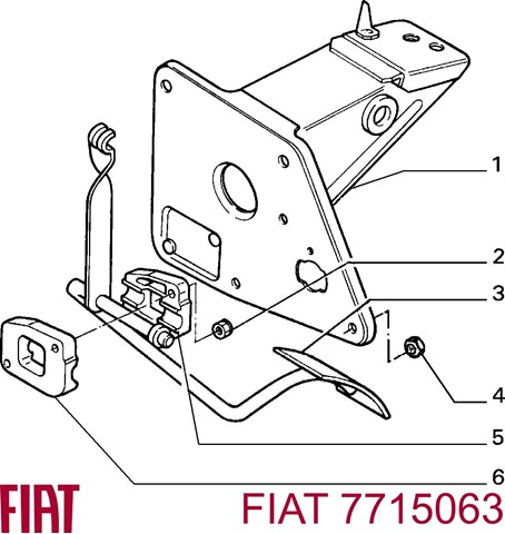 Радіатор 7715063 Fiat/Alfa/Lancia