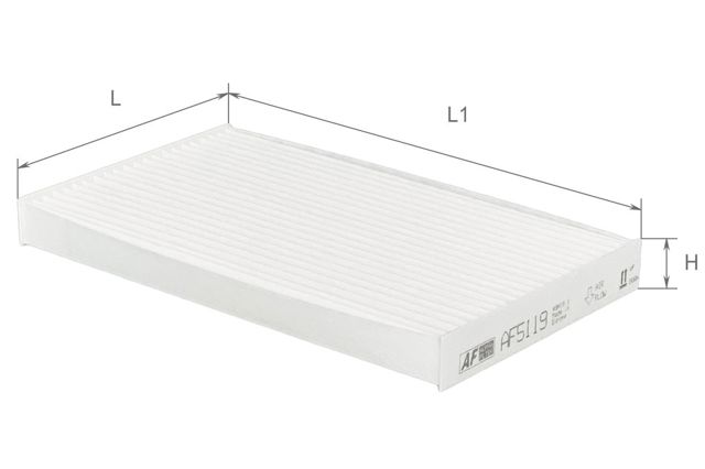 Фільтр повітряний обігрівача Alpha Filter AF5119 ціна, від 2.34 USD