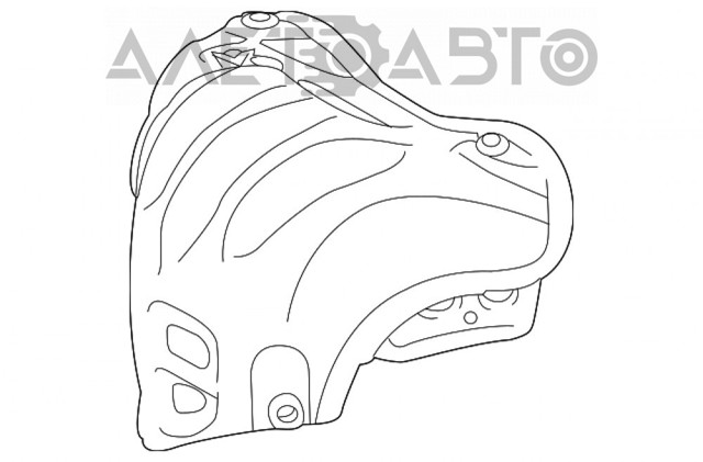  Кришка випускного колектора Toyota RAV4 4