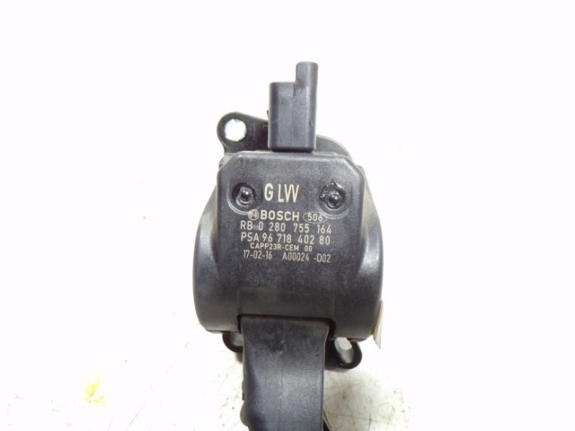 0280755164 Peugeot/Citroen Педаль газу (акселератора)
