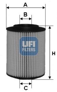 Корпус масляного фільтра UFI 2507500 ціна, від 6.99 USD