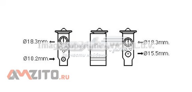 Купити 4752068 Denso Клапан TRV, кондиціонера