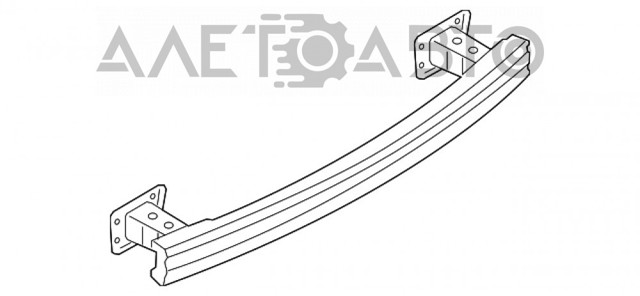 Балка бампера заднього FPS FP2817980P ціна, від 31.67 USD
