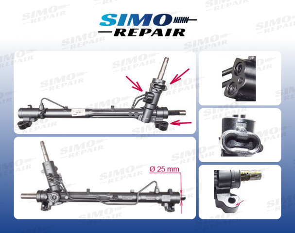 Купити R21911NW Motorherz Рульова рейка
