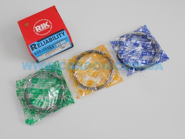 Купити 20525100 Riken Кільця поршневі комплект на мотор, 4-й ремонт (+1,00)