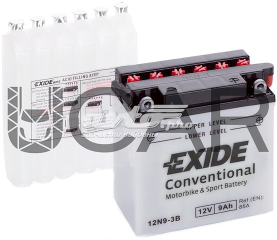 Купити Акумулятор Exide 9 А/г (12N93B)