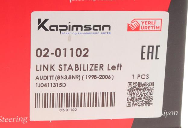 Тяжка стабілізатора, переднього, ліва Kapimsan 0201102 ціна, від 10.14 USD