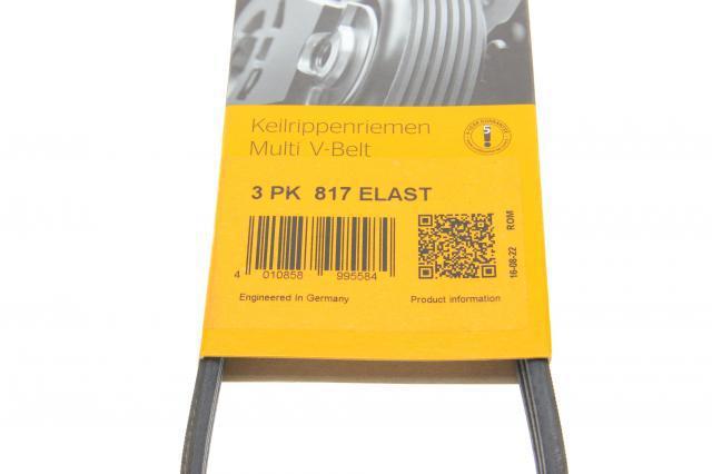 Купити 3PK817ELAST Continental/Siemens Ремінь генератора