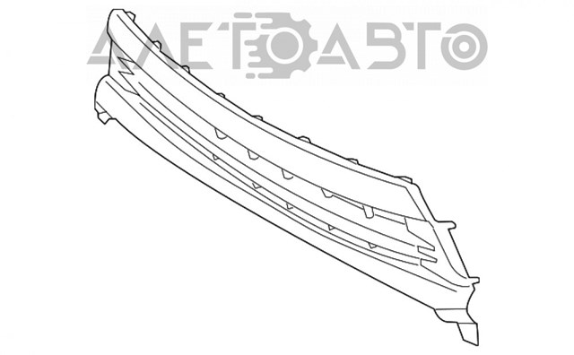 Решітка переднього бампера 5310247020 Toyota