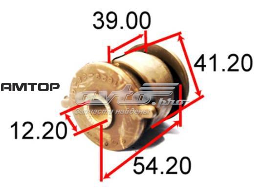 Важіль передньої підвіски нижній, лівий AAMTO1011 Tenacity