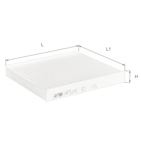 Купити AF5141 Alpha Filter Фільтр салону вугільний