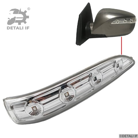 Покажчик повороту дзеркала, правий Detali IF DF17090 ціна, від 14.90 USD