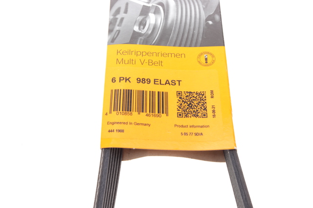 6PK989ELAST Continental/Siemens Поліклиновий ремінь