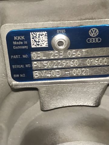Турбіна 54409700021 Borg-Warner