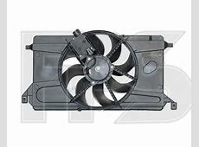 Купити FP44W126 FPS Дифузор радіатора охолодження, в зборі з двигуном і крильчаткою
