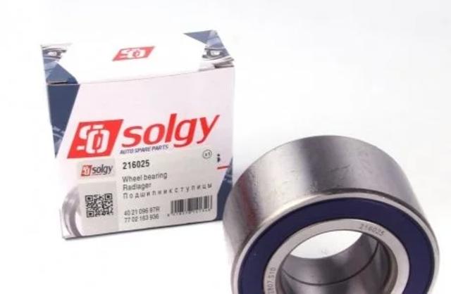 Комплект підшипник маточини передньої Solgy 216025 ціна, від 11.69 USD
