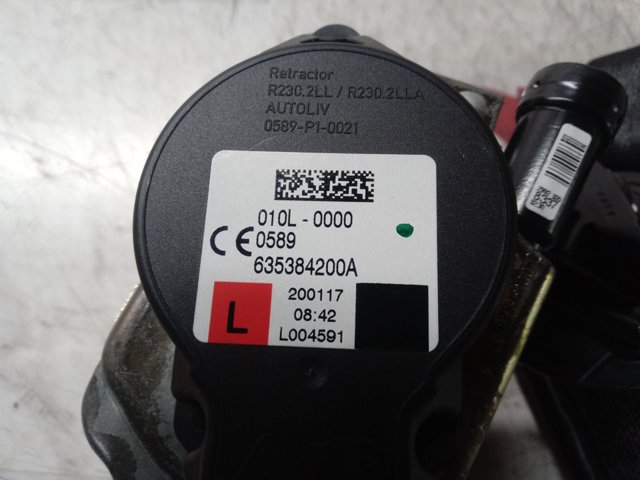 Пасок безпеки передній лівий Land Rover LR093785 ціна, від 137.42 USD