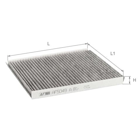 Фільтр повітряний обігрівача Alpha Filter AF5049A ціна, від 3.32 USD