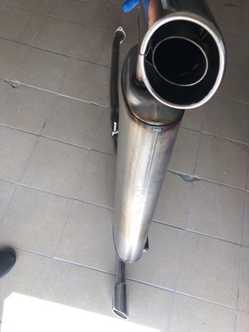 Глушник, задня частина 1743025221 Toyota