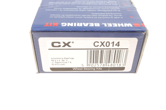 CX014 CX/Complex Підшипник маточини передньої
