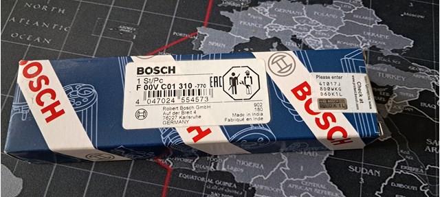 Клапан форсунки BOSCH F00VC01310