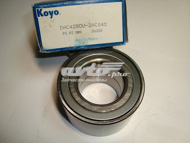 Комплект підшипник маточини передньої Koyo DAC4280W2ACS40 ціна, від 19.71 USD