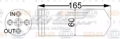 Ресивер-осушувач кондиціонера 921310F060 Nissan