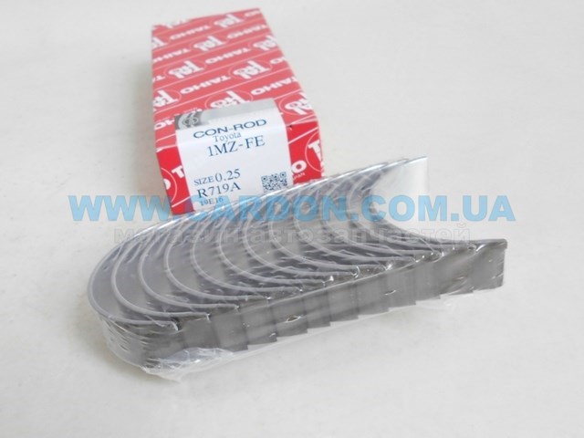 Вкладиші колінвала, шатунні, комплект, 1-й ремонт (+0,25) Taiho R719A025