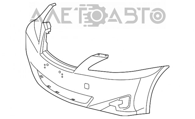 Бампер на авто Polcar 8011078 ціна, від 99.56 USD