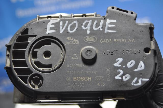 Купити LR125874 Land Rover Дросільна заслінка