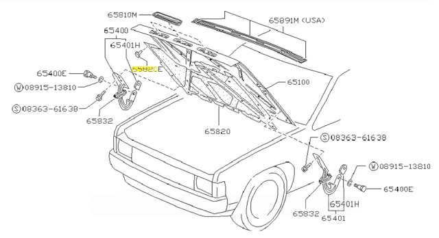  Nissan/Infiniti 65832F5000