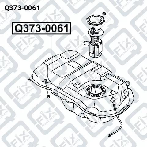 Паливний бак Q3730061 Q-fix
