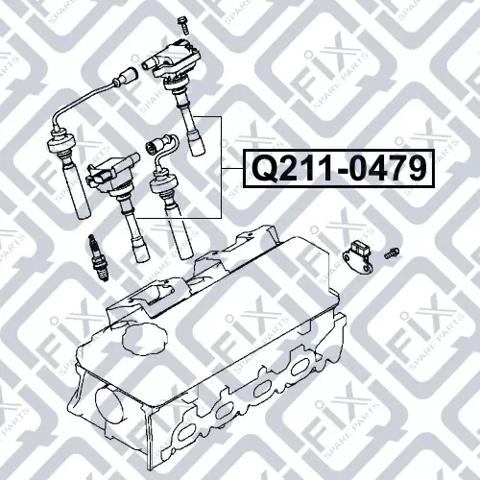 Купити Q2110479 Q-fix Котушка запалювання