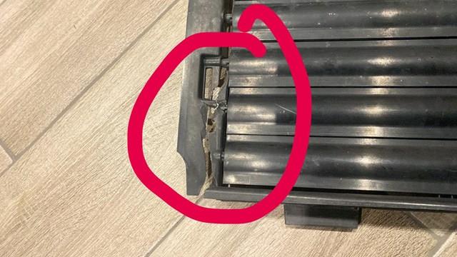 Жалюзі радіатора охолодження A1675000602 Mercedes
