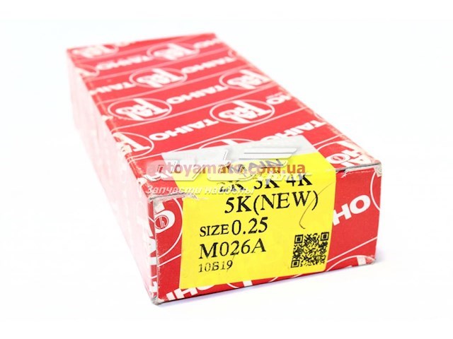 Купити M026A025 Taiho Вкладиші колінвала, корінні, комплект, 1-й ремонт (+0,25)