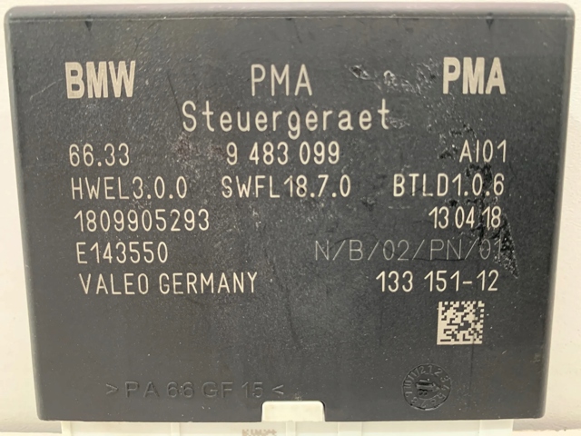 Модуль керування (ЕБУ) парктроніком BMW 9483099