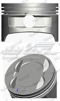 8714130720 Nural Поршень в зборі