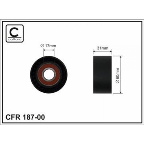 Натяжний ролик CFR18700 Caffaro