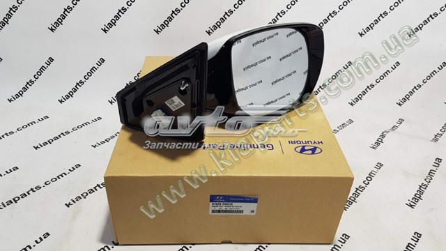 876202W010 Hyundai/Kia Праве дзеркало заднього виду
