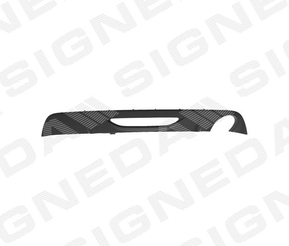 98251702XT Peugeot/Citroen Спідниця заднього бампера