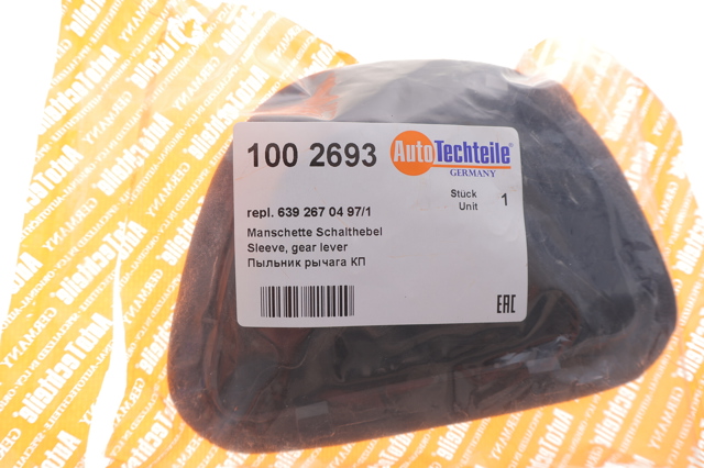 Чохол на важіль перемикання Autotechteile 1002693 ціна, від 5.32 USD